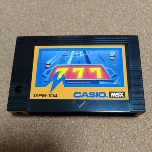 MSX　パチンコ-UFO MSXカセットのみ　CASIO　GPM-104