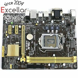 【中古】ASUS MicroATXマザーボード H81M-E LGA1150 [管理:1050004311]