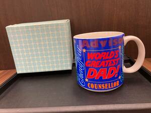 27474　映画　WOWOW　オフィシャル　グッズ　【WORLD’S GREATEST DAD!　嘘つき父さんの秘密　マグカップ】　ユーズド品