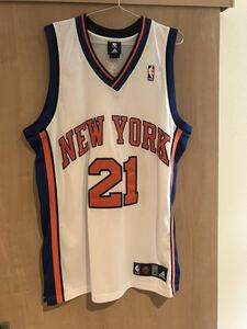 NBA knicks authentic jersey wilson chandler 40 usa ニューヨーク ニックス lakers jordan 八村塁 nike オーセンティック　ジャージ