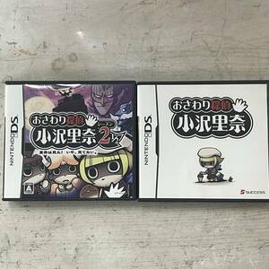 3230　NINTENDO　DS　ソフト　おさわり探偵　小沢里奈　2本まとめ　起動確認済　中古品