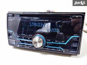 保証付 動作OK KENWOOD ケンウッド CD USB AUX デッキ プレイヤー CUK-W63 即納 棚C7