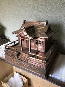 工芸品　芸術作品　銅板　銅板金　神社　社　職人技