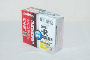 未開封 未使用品 Victor ビクター DVD-R DL VD-R215PA5 5枚組 日本製