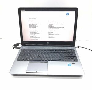 NT: HP Probook 650　G1 Core i5-4310M 2.70GHz/4GB/マルチ　ノートパソコン