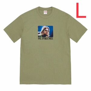 L supreme kurt cobain tee カードコバーン nirvana ニルヴァーナ light olive 新品 Tシャツ SUMMER 送料込み