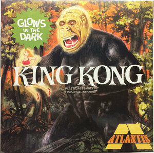 アトランティスモデル【KING KONG】キングコング (1/25スケール) 蓄光版 / GLOWS IN THE DARK