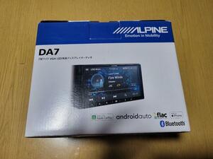 正規品 新品 アルパイン(Alpine) カーオーディオ フローティングビッグ 【DA7】 Bluetooth AppleCarPlay 自動車 カーナビ 7インチ