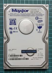 【送料無料】 短使用品 Maxtor DiamondMax 10 6L080M0 80GB 3.5インチ/SATA/7200rpm 003