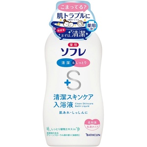 薬用ソフレ清潔スキンケア入浴液720ML × 12点