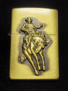 新品未使用　超美品　マルボロ　ジッポ　カウボーイ　ロデオ　Marlboro　ZIPPO　当選懸賞品