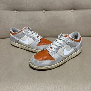 希少 レア NIKE DUNK LOW White-Hoop Orange ナイキ ダンク オレンジ