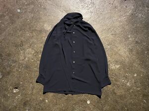 tricot COMME des GARCONS 80s 変形デザイン エステル シャツ トリココムデギャルソン 1980s TB-110490