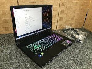 MTG46056相 ★ほぼ未使用★ MSI ゲーミングノートPC KATANA17-B13VEK-43 Core i7-13620H メモリ16GB GeForce RTX4050 直接お渡し歓迎