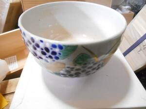 清水焼　乾山写の茶碗