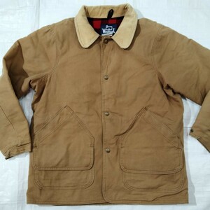 WOOLRICH ウールリッチ ウール　ポリ綿　　コットン　ダック ハンティング　ジャケットフィールド　コート　80年 アメリカ製　field　coat