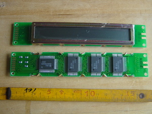 液晶キャラクター表示モジュール　DMC-32132　32文字 x 1行　２個セット　即決　送料込み