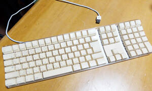 Macアップル純正 キーボードApple Keyboard スケルトン モデル№A1048 ジャンク