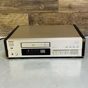 CDプレーヤー SONY ソニー CDP-555ESA CDデッキ オーディオ機器 音響機器 中古現状品電源確認済み