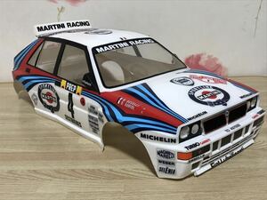 1/10 タミヤ ランチア デルタインテグラーレ マルティーニ ラリーカー ジャンク ラジコンボディ TAMIYA LANCIA DELTA INTEGRALE