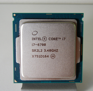 ★INTEL CPU Core i7-6700/4コア8スレッド/3.40GHz/LGA1151/BIOS起動確認済