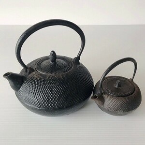 鉄瓶 南部鉄器 南部鉄瓶 あられ 鉄器 茶道具 茶器 急須 三巌堂