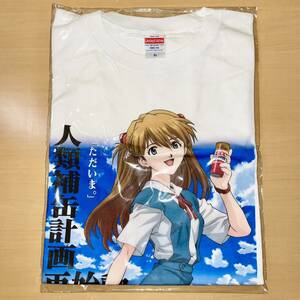 XL サイズ アスカ 空 2009 UCC MILK COFFEE EVANGELION Project Tシャツ エヴァンゲリオン エヴァ博 缶 コーヒー グッズ