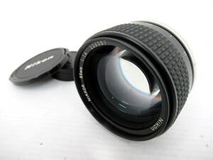 【Nikon/ニコン】卯④378//NIKKOR 85mm 1:1.4 Ai-s/美品