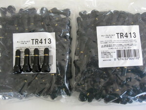 エアーゴムバルブ200個(２袋)TR413 耐熱コア使用TECH製2024年5月16日仕入れ 新品。
