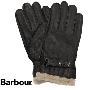 バブアー Barbour グローブ 手袋 メンズ レザー ブラウン サイズL MGL0013 BR11 新品