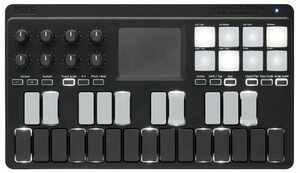 【中古】 KORG コルグ 定番 USB/ワイヤレス オールインワン モバイルMIDIキーボード nanoKEY Stu