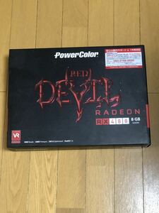 RADEON RX480 8GB 中古　Red Devil ビデオカード