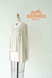 HERMES by Martin Margiela エルメス マルタン マルジェラ期 アンサンブル ヴァルーズ ニット カーディガン size L 0510275