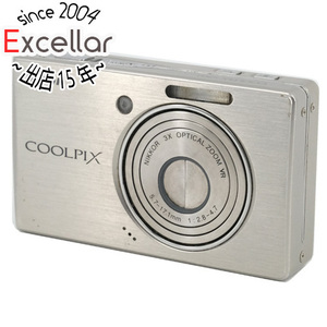 【中古】Nikon製 デジタルカメラ COOLPIX S500 シルバー/710万画素 訳あり [管理:1050022866]