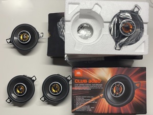 【送料無料】JBL CLUB3020 3.5 2ウェイ 同軸スピーカー 8.7cm Max.60W 2セット（4組）クラブ 3020 1231