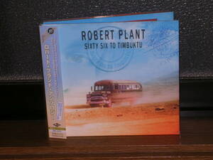 2枚組帯付国内盤CD ROBERT PLANT (ロバート・プラント)／アンソロジー (SIXTY SIX TO TIMBUKTU)