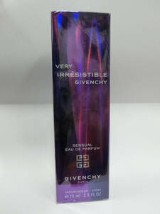 36028◆GIVENCHY ジバンシー ベリー イレジスティブル EDT 75ml VERY IRRESISTIBLE 未開封 未使用