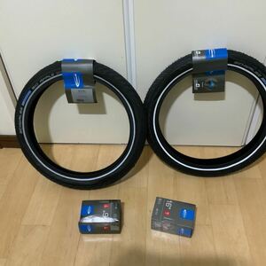 タイヤ・チューブ2本セット　SCHWALBE (シュワルベ) 【正規品】 ビッグアップル 16x2.00