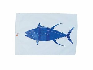 フィッシングフラッグ Yellowfin Tuna / Ahi（キハダマグロ） 16×24inches 【Sun Dot Marine Flag】4-sun004