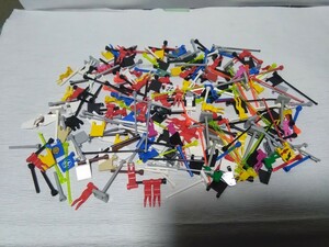 LEGO　フラッグ　旗　アンテナ　パーツ　大量まとめてセット　レゴブロック