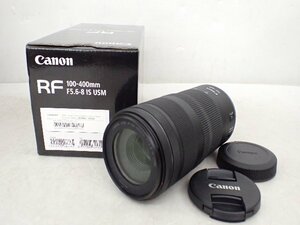 Canon 望遠ズームレンズ RF 100-400mm F5.6-8 IS USM 元箱付 キャノン ▽ 6E2A9-2