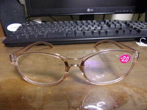 老眼鏡 2.0 ビッグフレーム 軽量