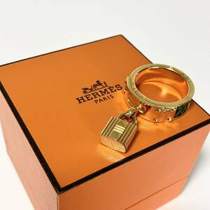 HERMES エルメス ケリー ゴールド グリーン スカーフリング リング