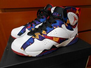 NIKE AIR JORDAN RETRO 7 BG　ナイキ　エアジョーダン7　ジャンプマンのステッカー付き　サイズ：24.5cm