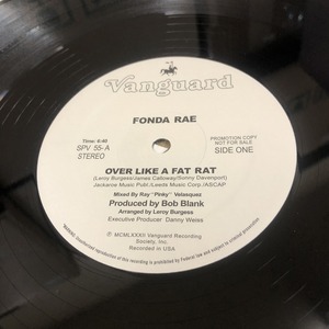 Fonda Rae - Over Like A Fat Rat　(A21)