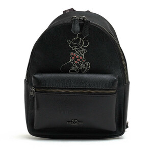 COACH コーチ リュック F29353 Mini Charles Backpack With Minnie Mouse Motif ミニ チャールズ バックパック Disney ディズニー クロス