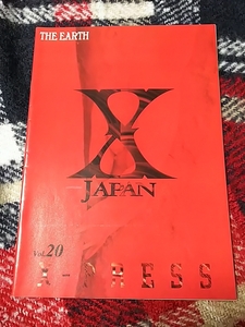 X JAPAN FC会報「X PRESS」Vol.20/YOSHIKI TOSHI Toshl HIDE PATA TAIJI HEATH SUGIZO エックスジャパン YOSHIKITTY Tシャツ ポスター