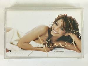 ■□L679 JANET JACKSON ジャネット・ジャクソン ALL FOR YOU オール・フォー・ユー カセットテープ□■