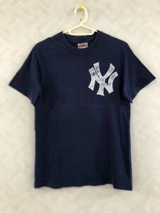 ニューヨーク・ヤンキース ＃15 サーマン・マンソン Tシャツ サイズS 34-36 New York Yankees Thurman Lee Munson Hanes ビンテージ 70S