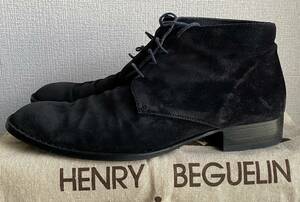 ■Henry Beguelin ■エンリーベグリン■スウェードチャッカブーツ■